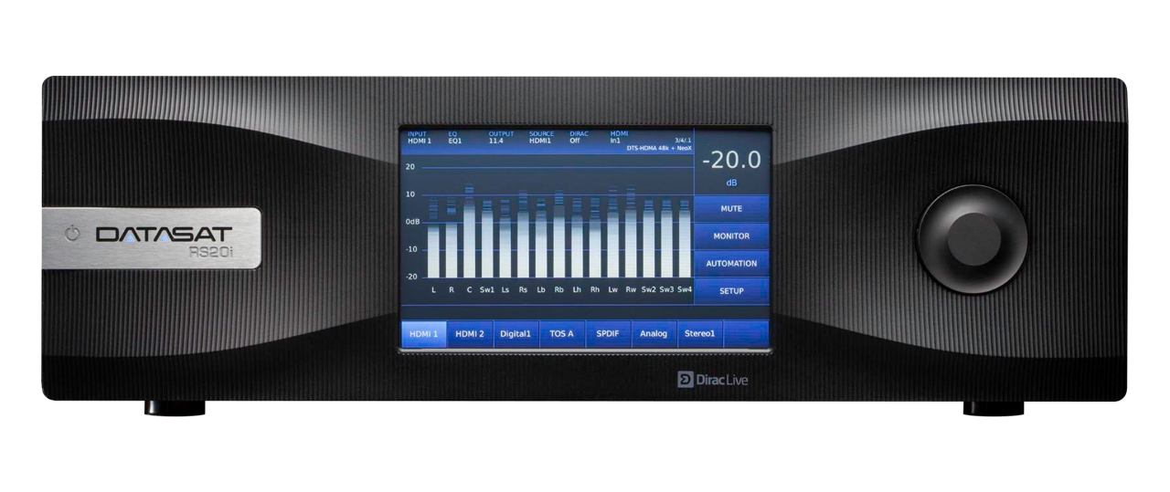 Datasat RS20i — front elevation
